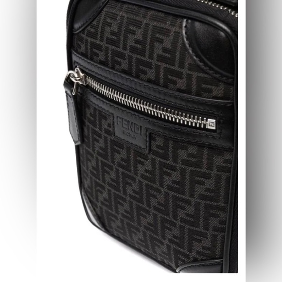 Fendi Black Monogram Mini Travel Bag NWT - Picture 5 of 8